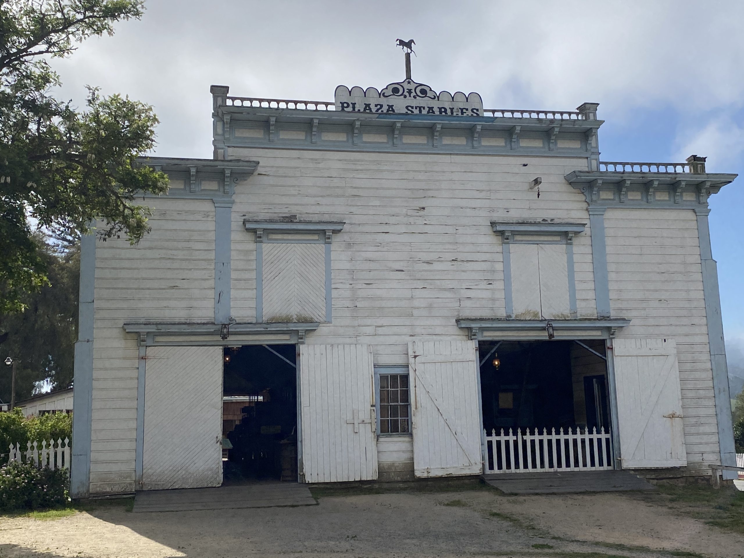 Plaza Stables - Built circa 1870, the stable was a stop for seven stage coach lines and could also accommodate private carriages.