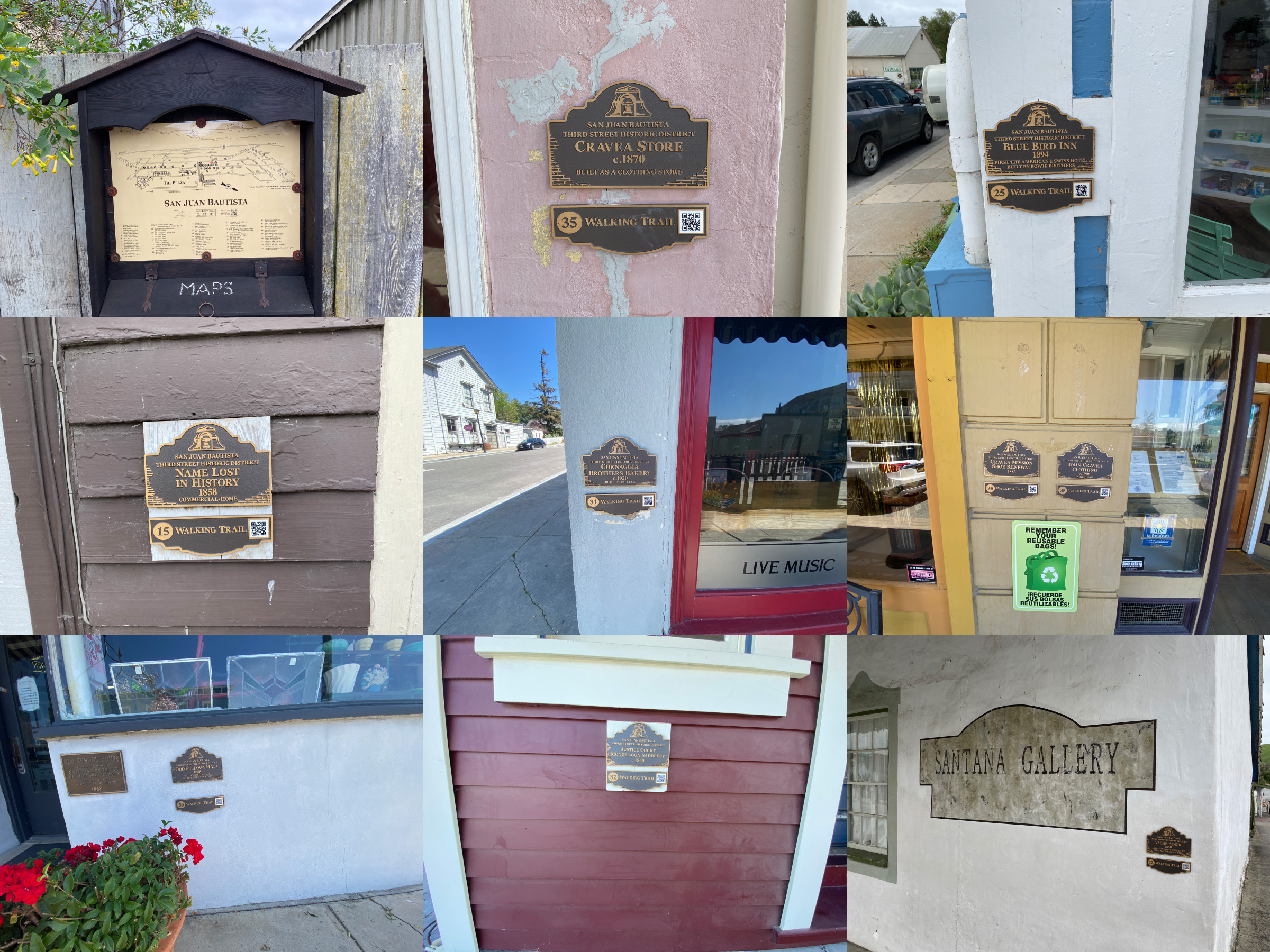 Walking Tour - Free maps guide visitors to 49 historic buildings.